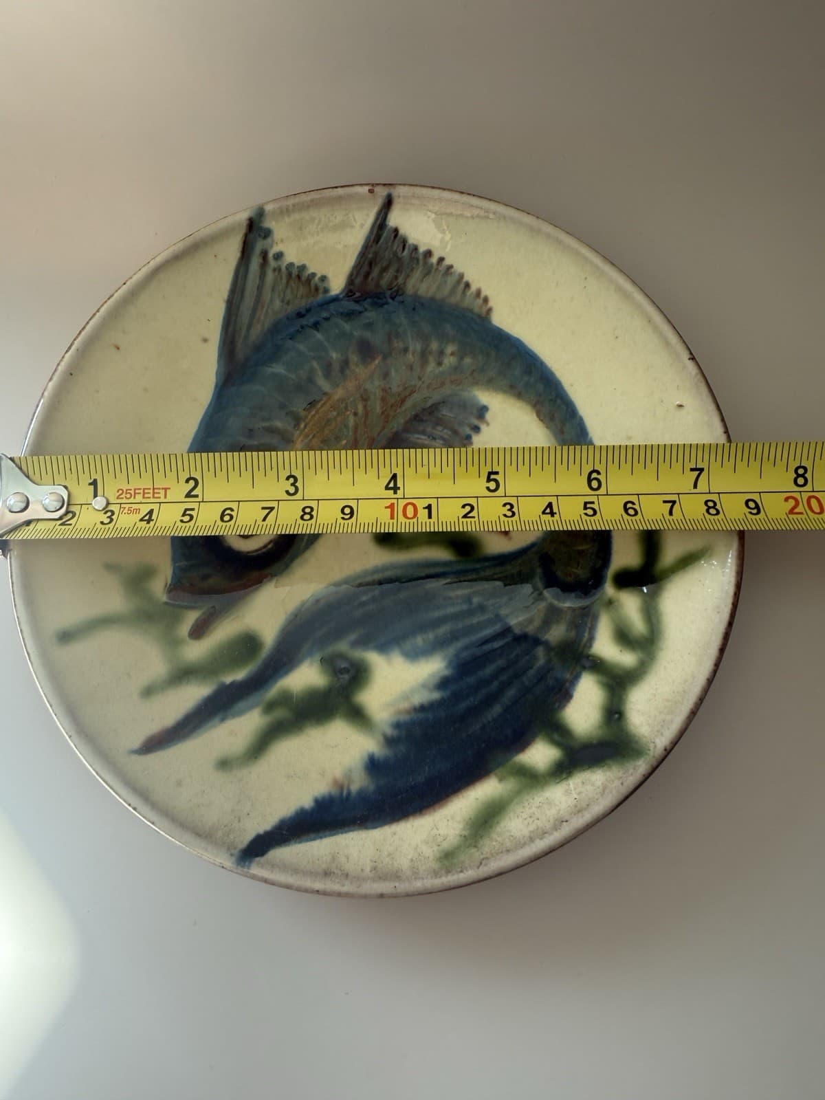 Vintage Puigdemont Ceramic Wall Plate - Thumbnail 8