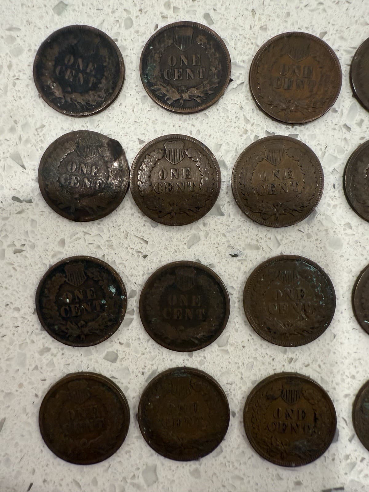 Indian Head Cent Pennies Mixed Lot - Thumbnail 5
