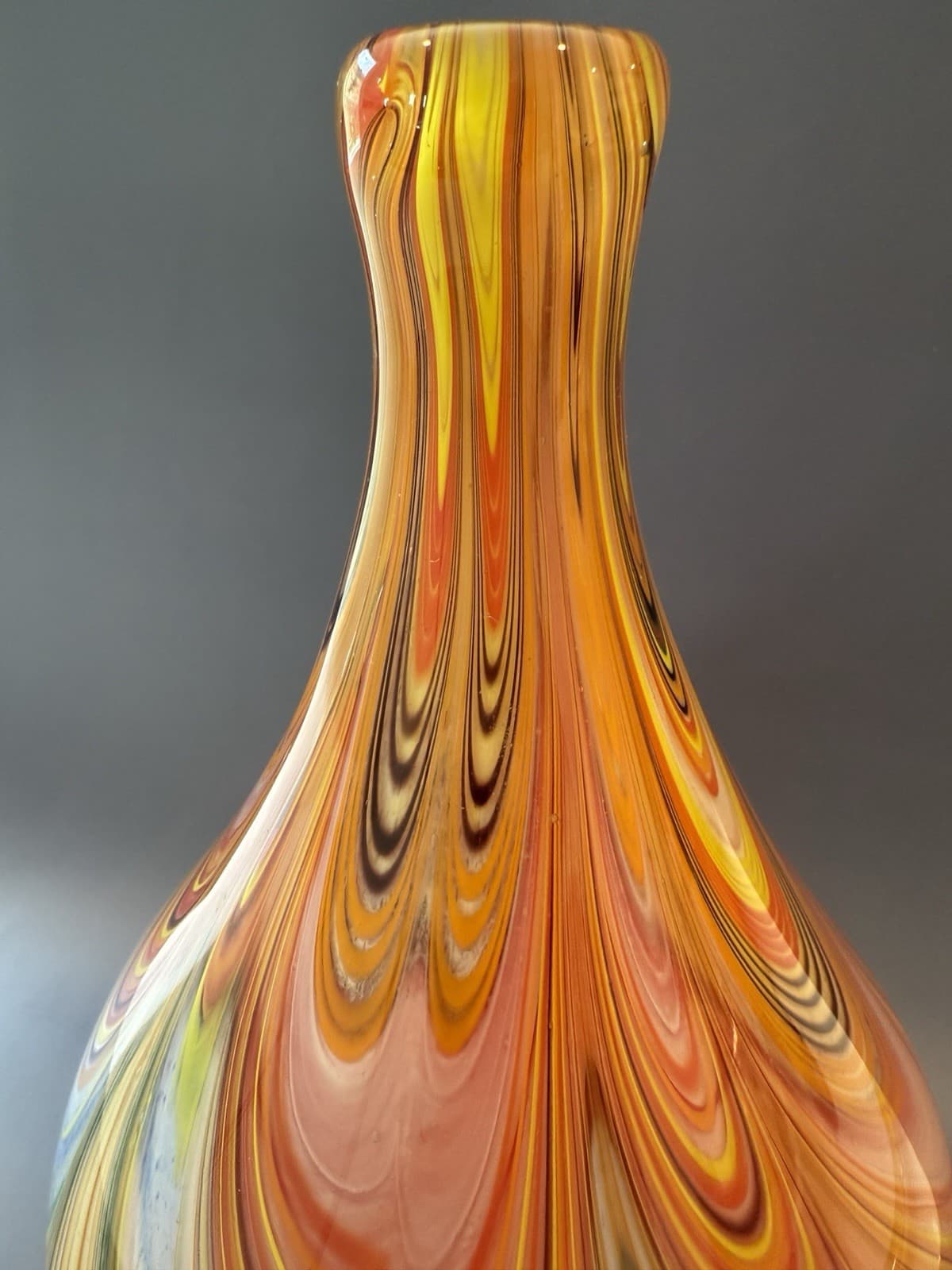 Vintage Murano Millefiori Style Vase - Thumbnail 4