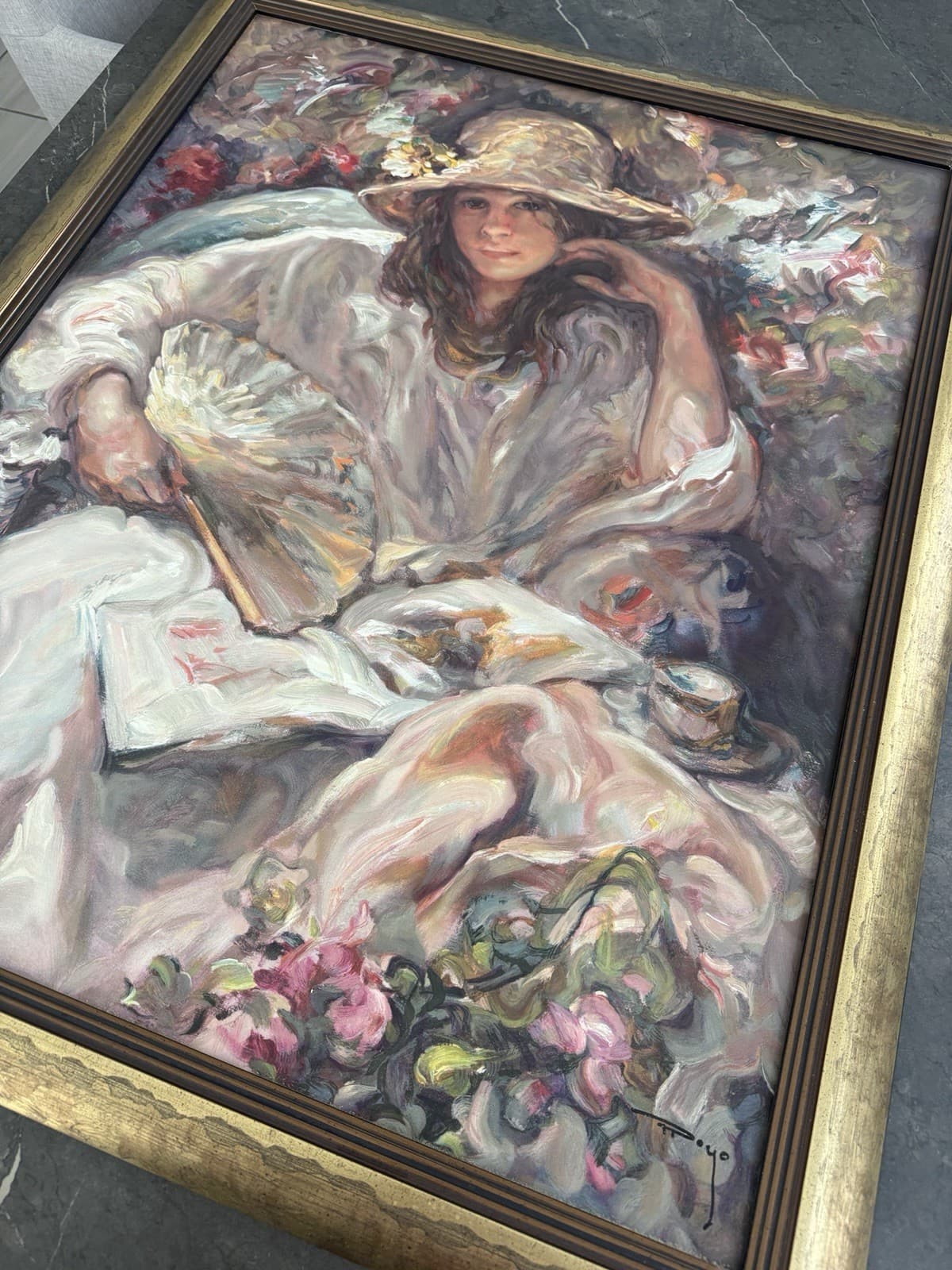 Jose Royo “Sol y Sambra” Signed Framed Serigraph on Board Limited Edition w/COA - Thumbnail 11