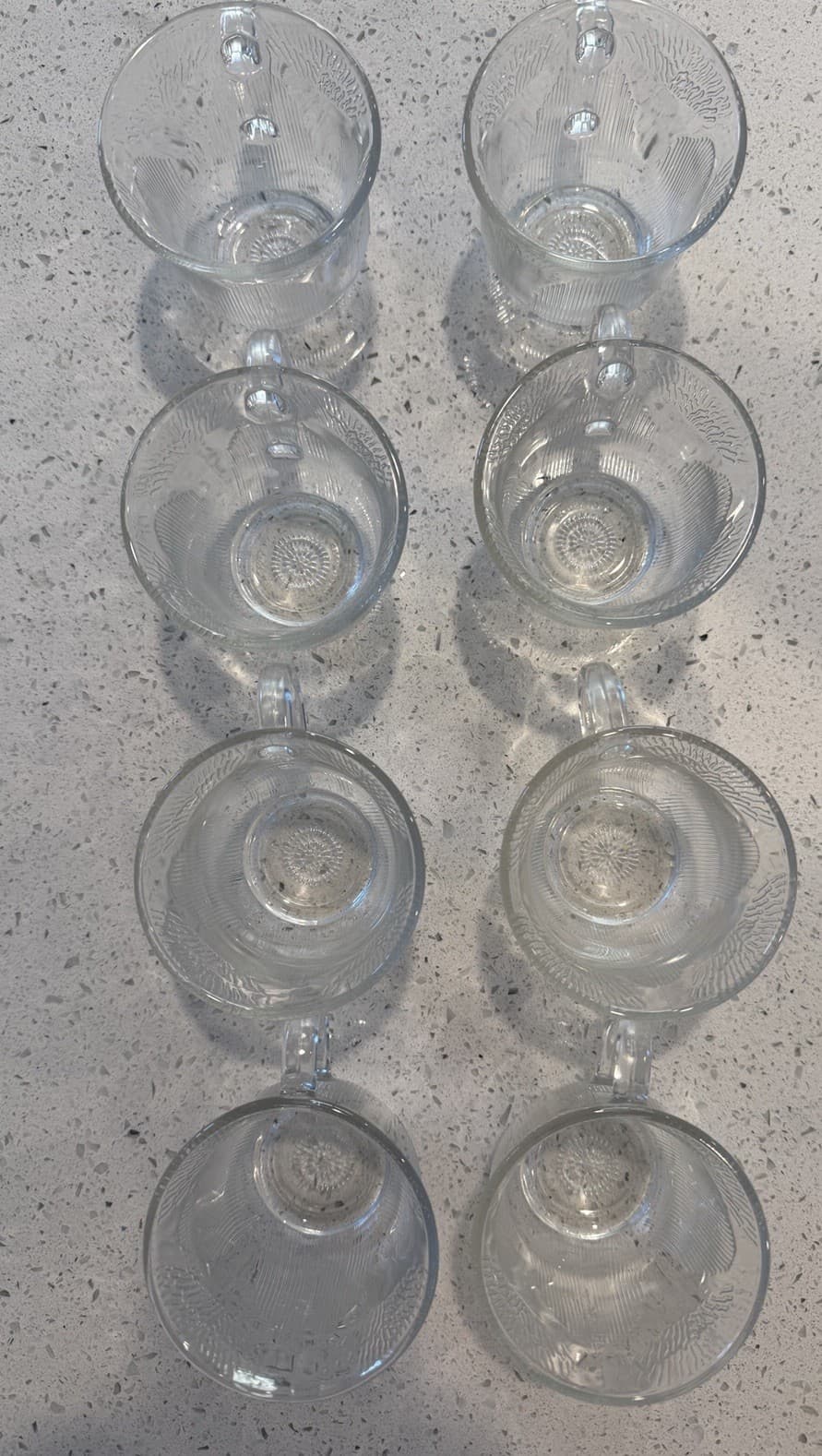 Fortecrisa Mexico Glass Tea Cups Set Of 8 - Thumbnail 4