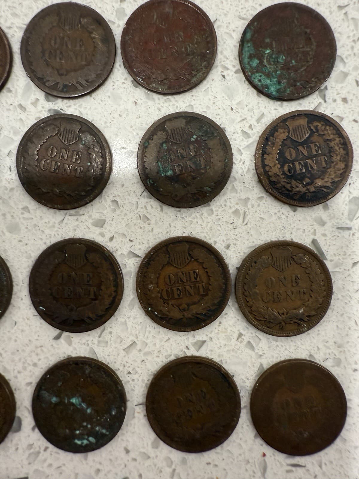 Indian Head Cent Pennies Mixed Lot - Thumbnail 6