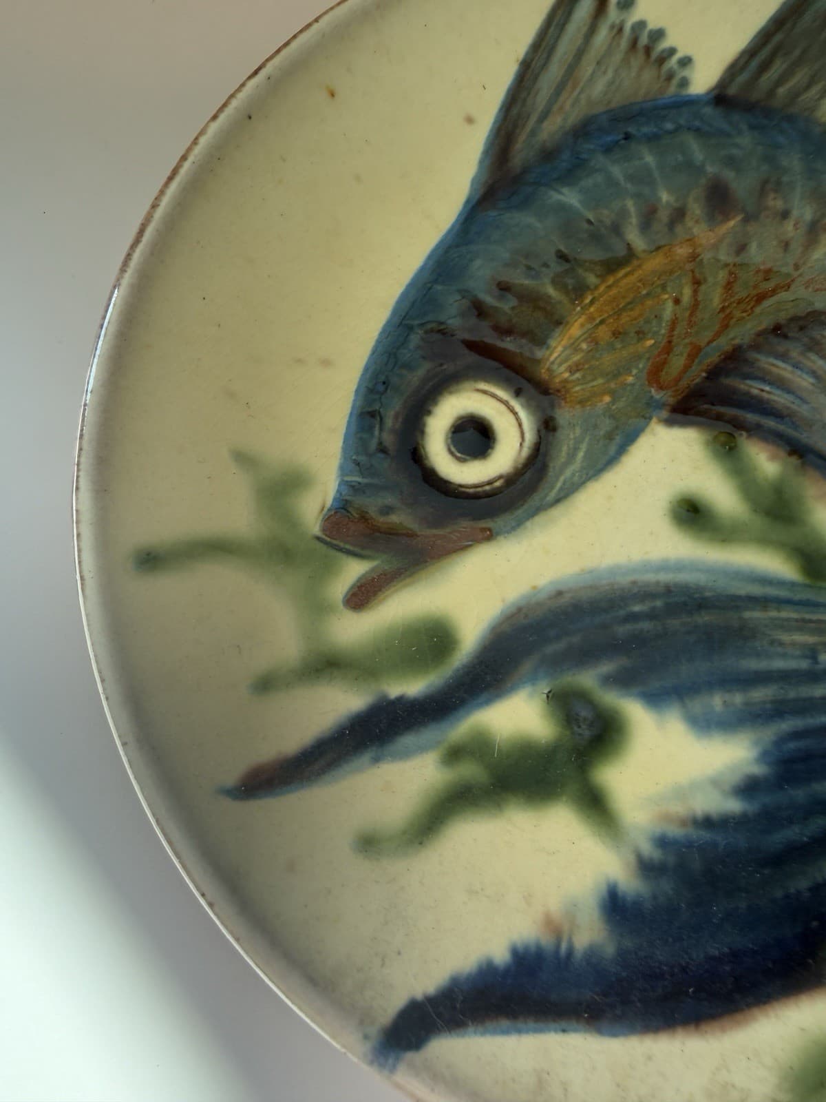 Vintage Puigdemont Ceramic Wall Plate - Thumbnail 2