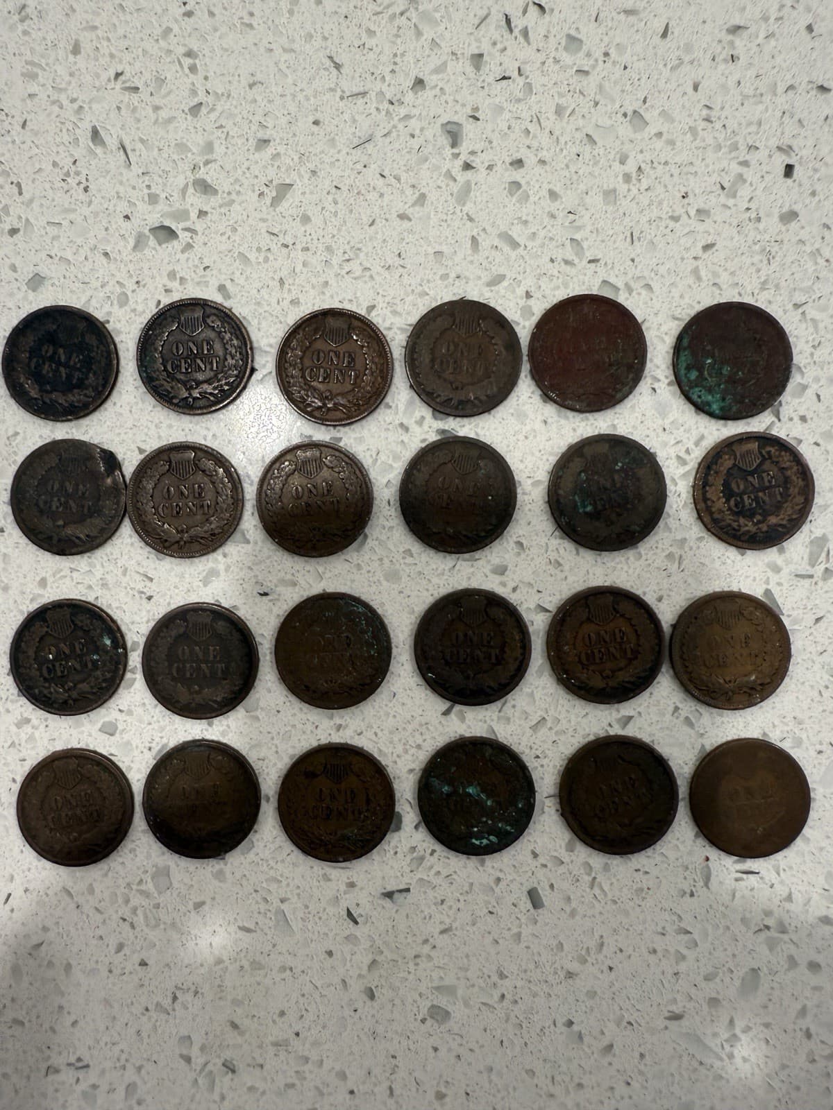 Indian Head Cent Pennies Mixed Lot - Thumbnail 4