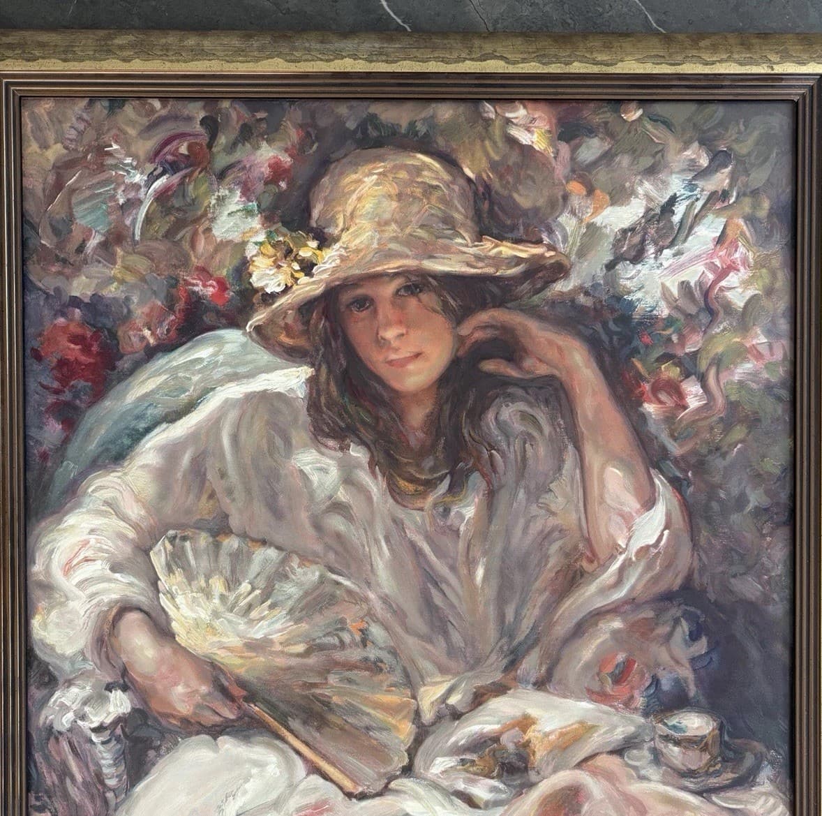 Jose Royo “Sol y Sambra” Signed Framed Serigraph on Board Limited Edition w/COA - Thumbnail 2