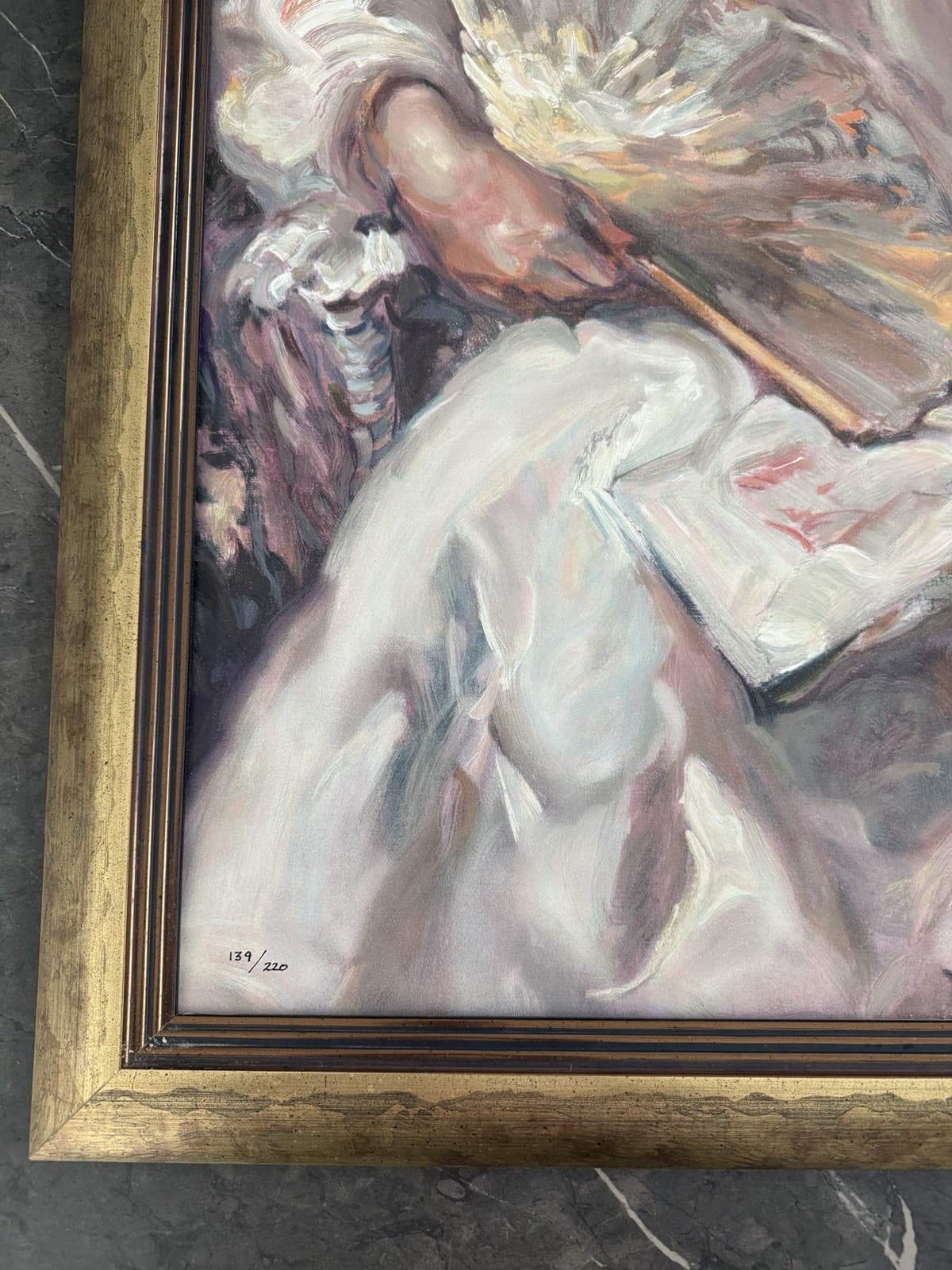 Jose Royo “Sol y Sambra” Signed Framed Serigraph on Board Limited Edition w/COA - Thumbnail 8
