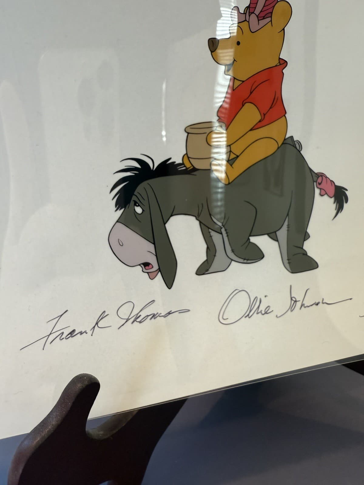Disney Winnie the Pooh and the Blustery Day Signed Sericel - Thumbnail 6