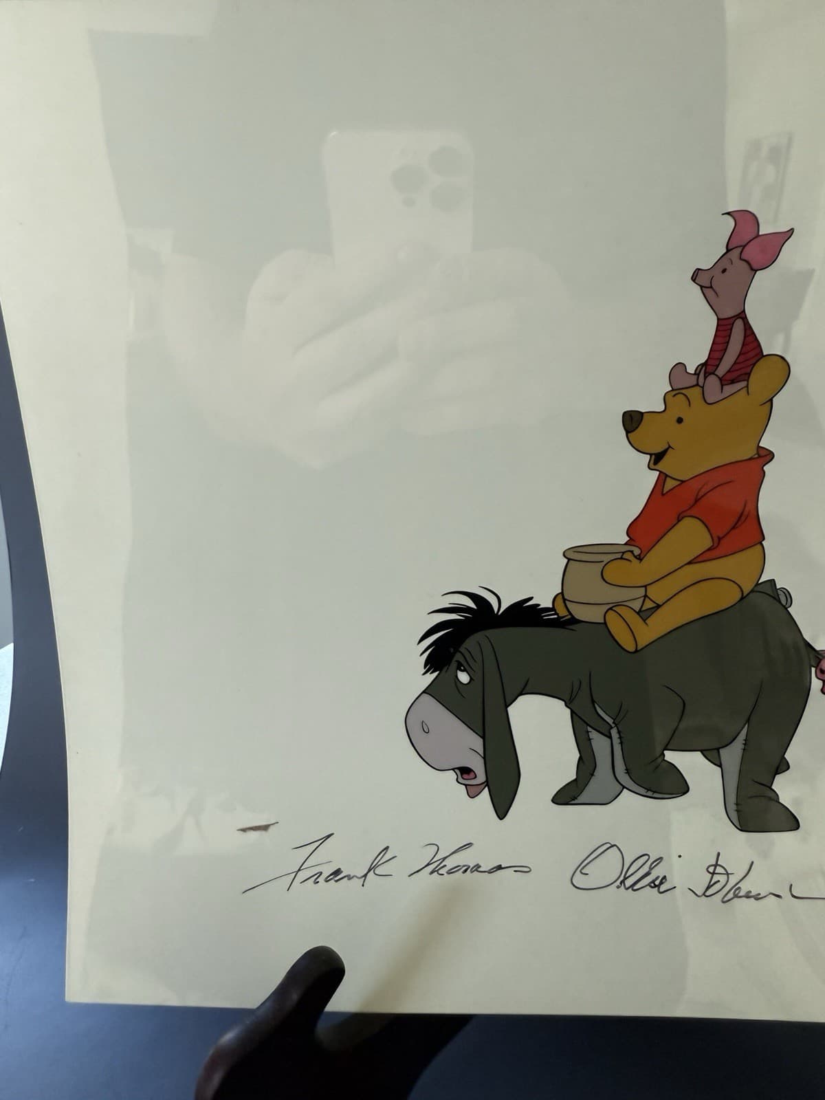 Disney Winnie the Pooh and the Blustery Day Signed Sericel - Thumbnail 4