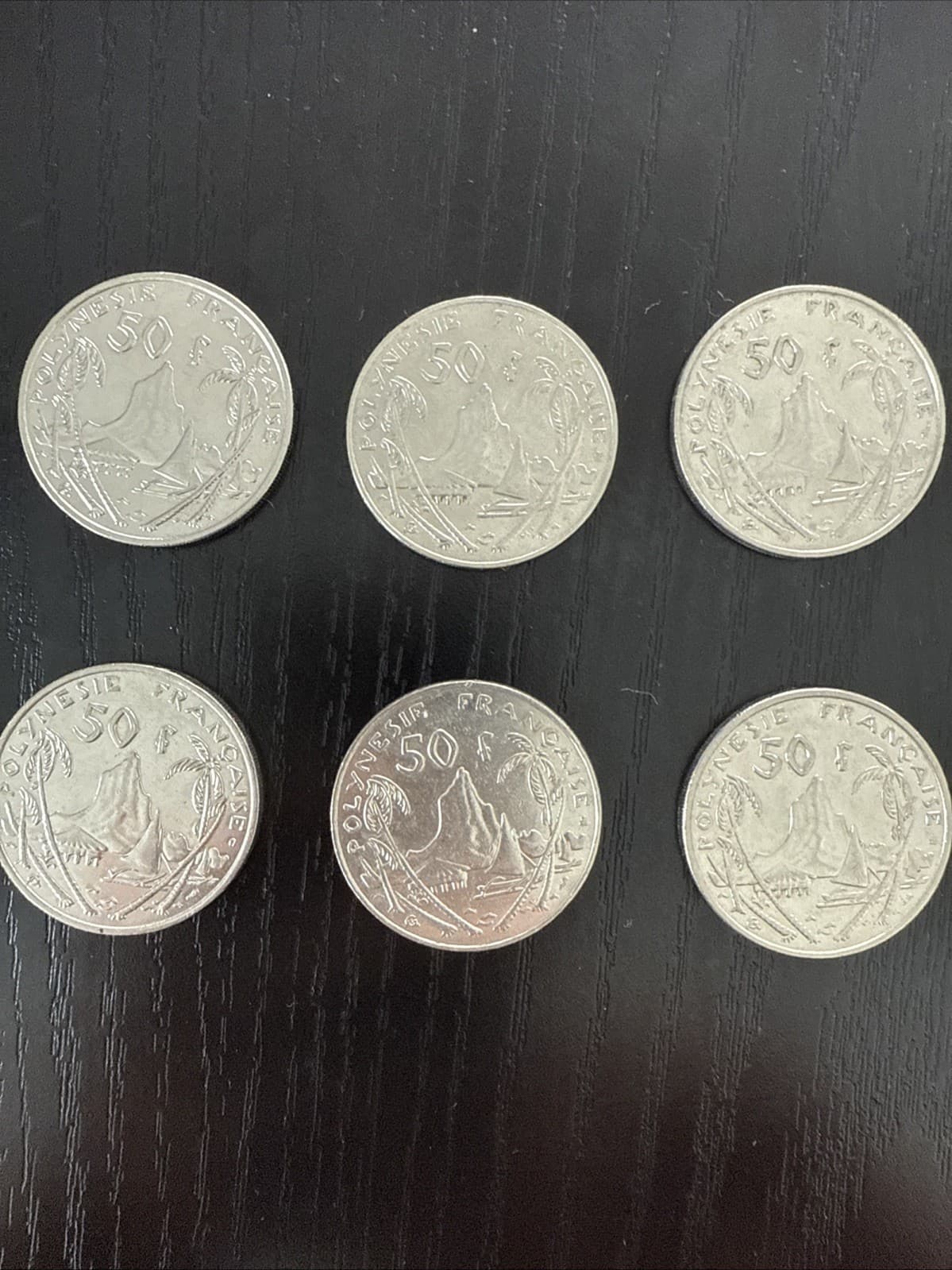 French Polynesia 50 Francs Coins (Set of 12) - Thumbnail 9