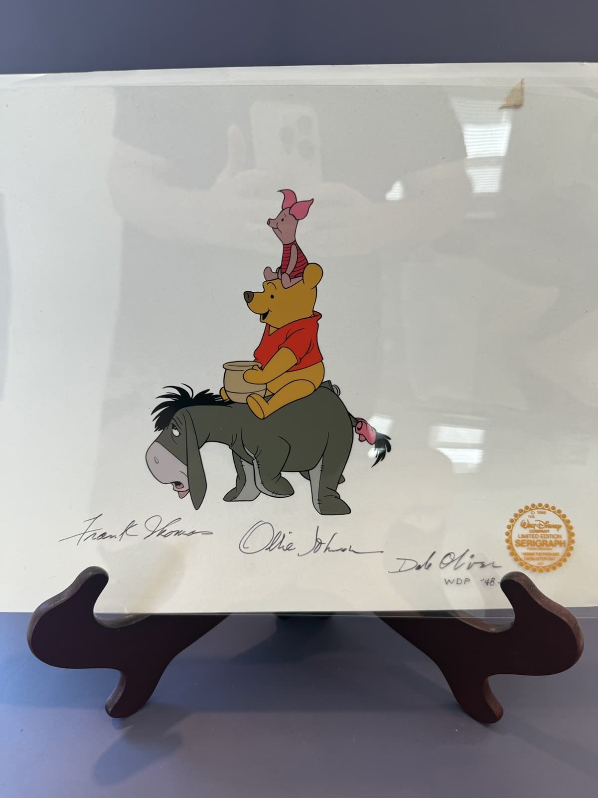 Disney Winnie the Pooh and the Blustery Day Signed Sericel - Thumbnail 8