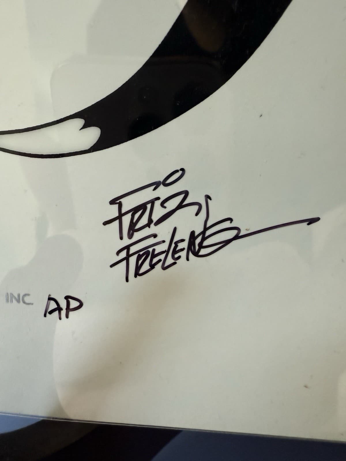 Friz Freleng Signed Warner Bros. Sylvester and Tweety Sericel - Thumbnail 5