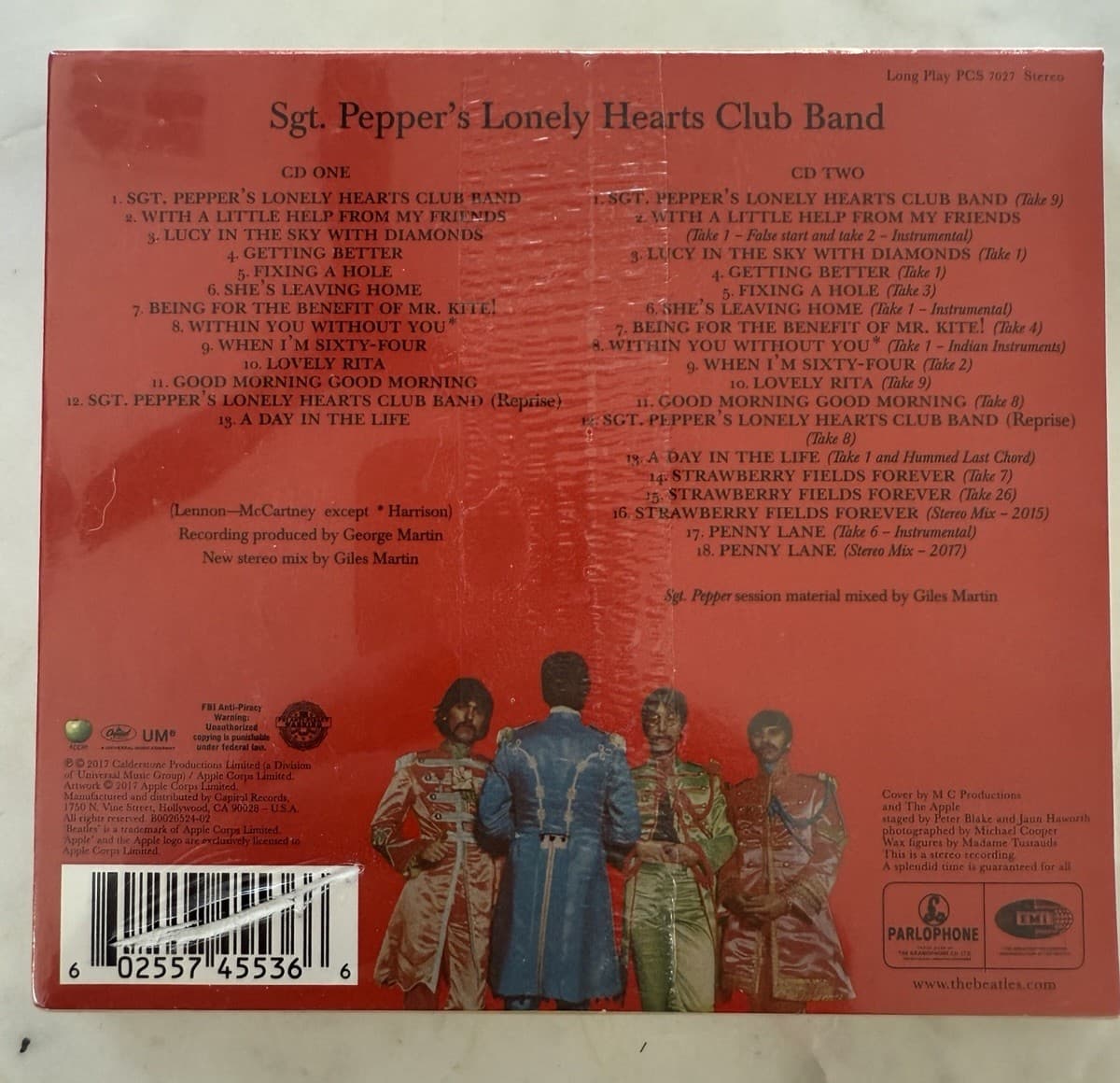 Beatles Sgt. Pepper’s Lonely Hearts Club Band 20th Anniversary 2CD Edition - Thumbnail 3