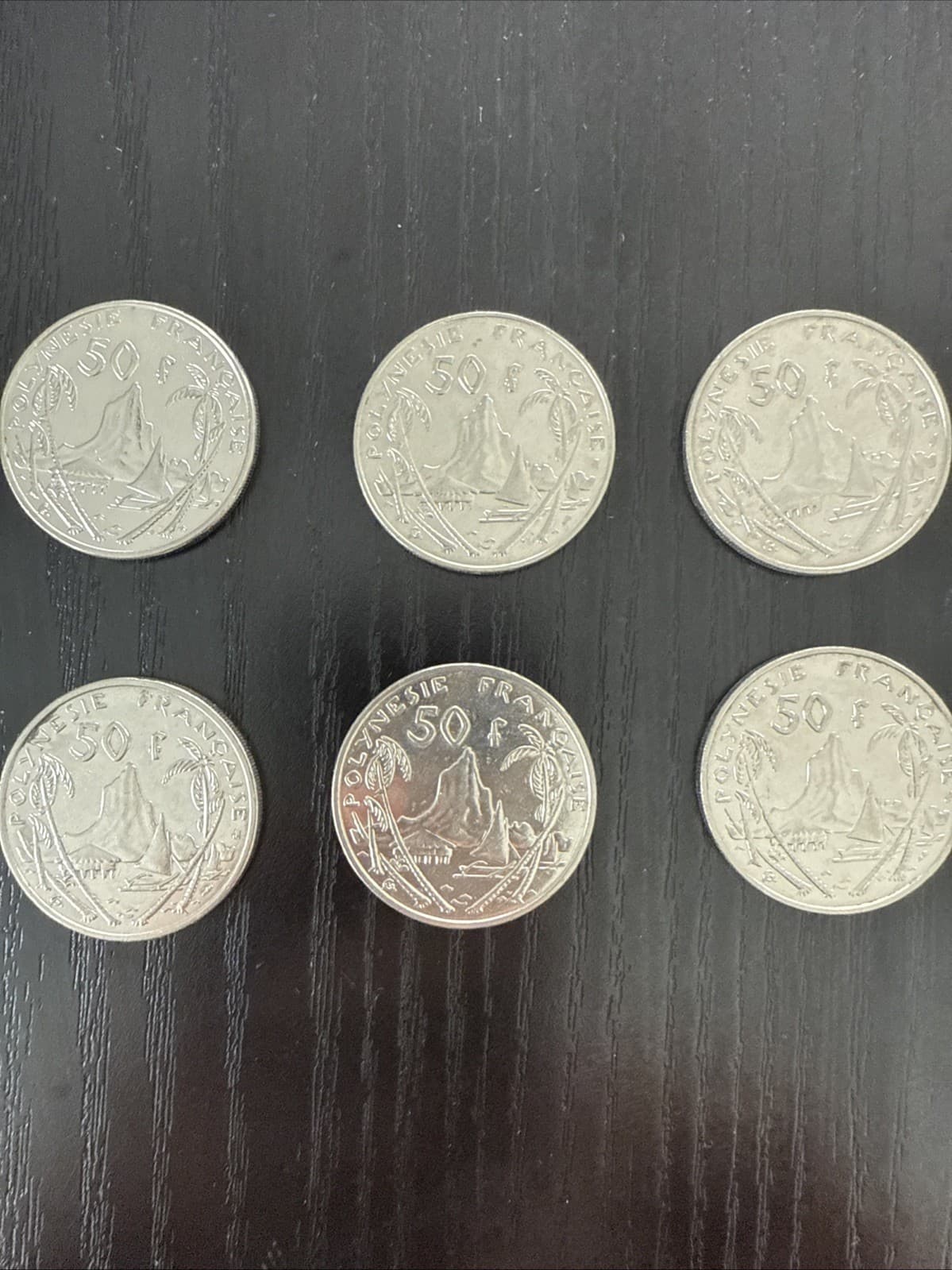 French Polynesia 50 Francs Coins (Set of 12) - Thumbnail 11