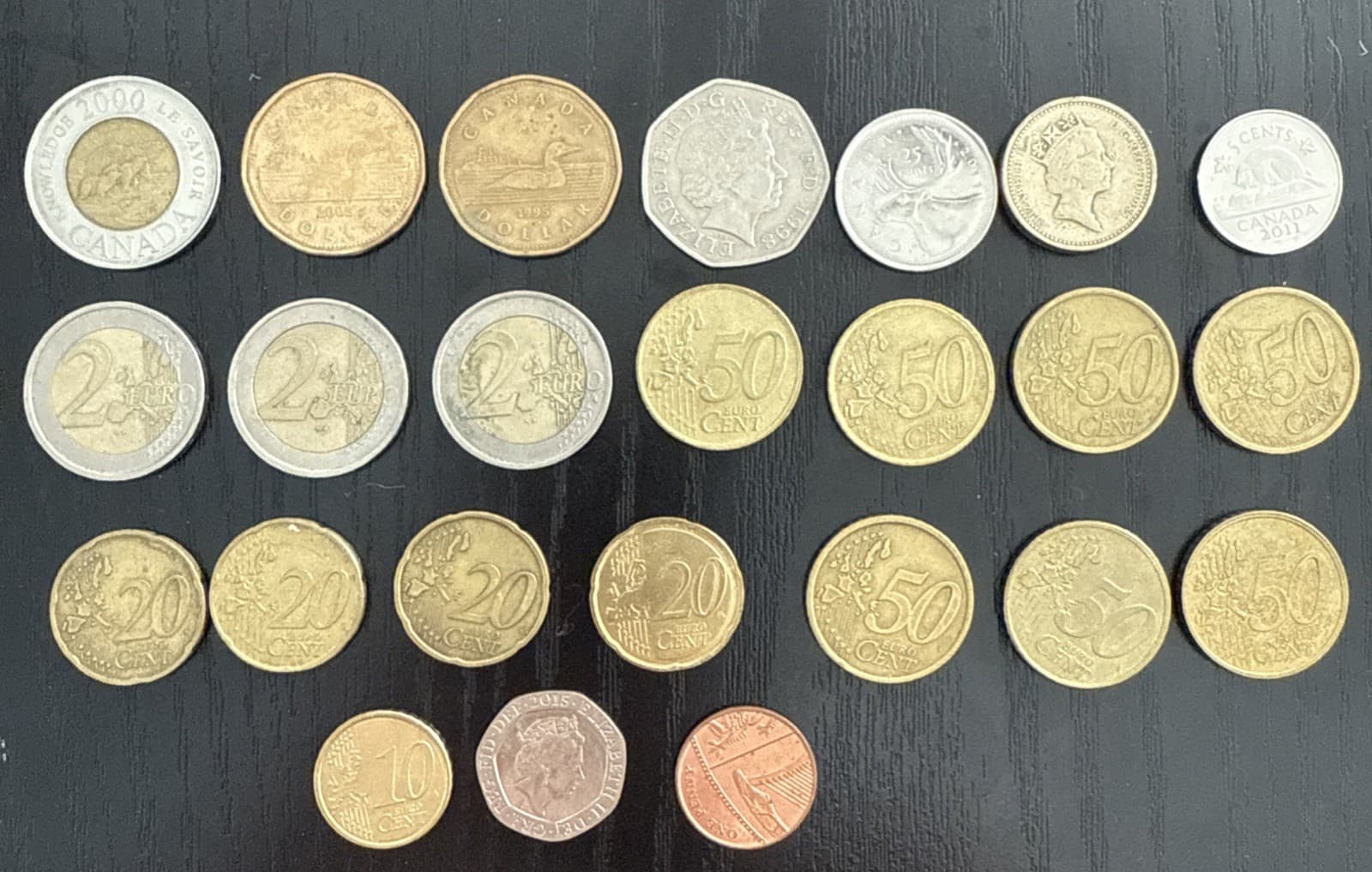 Miscellaneous European and Canadian Coins - Thumbnail 2