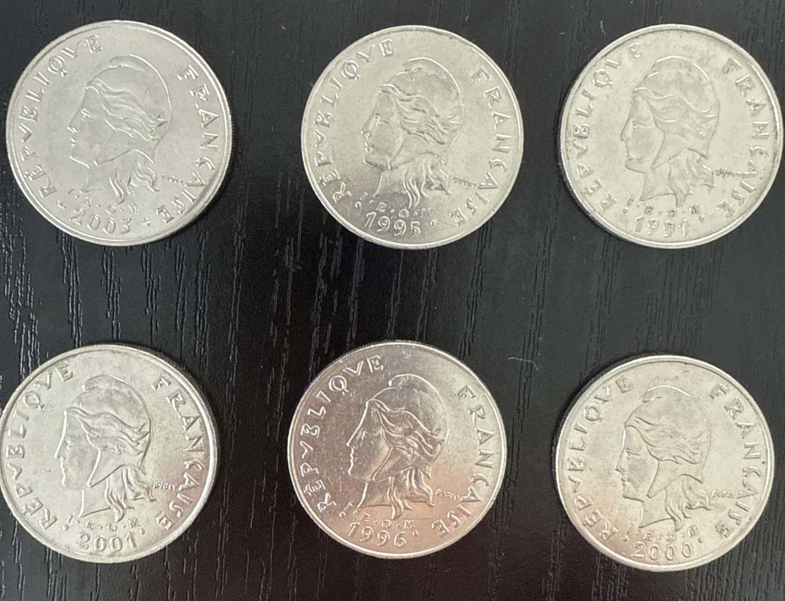 French Polynesia 50 Francs Coins (Set of 12) - Thumbnail 4