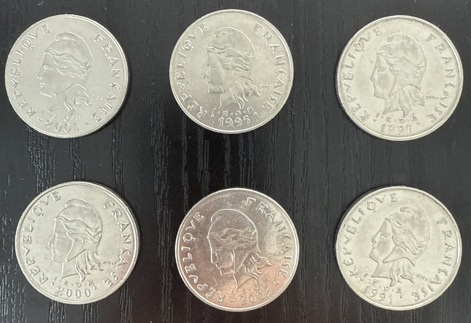 French Polynesia 50 Francs Coins (Set of 12) - Thumbnail 6