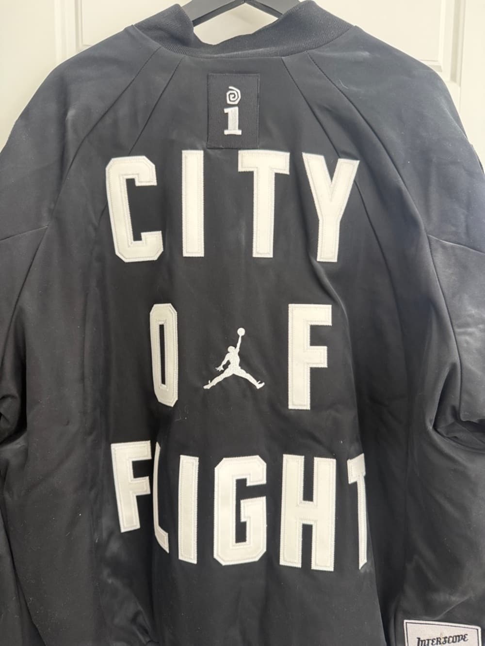 Jordan x Interscope Records City Of Fight AJ23 Bomber Jacket Limited XL - Thumbnail 6