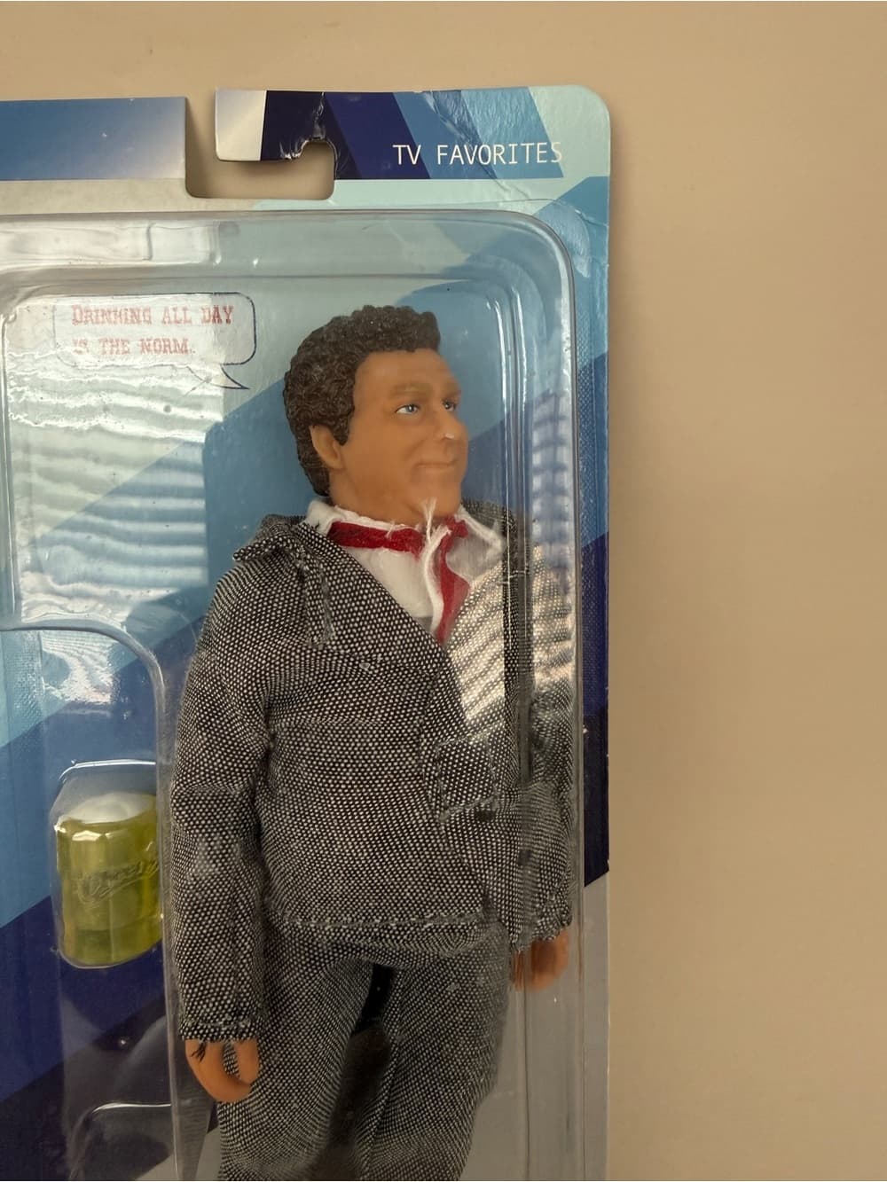 Cheers Norm Peterson 8" Action Figure - Gray Suit - Thumbnail 2