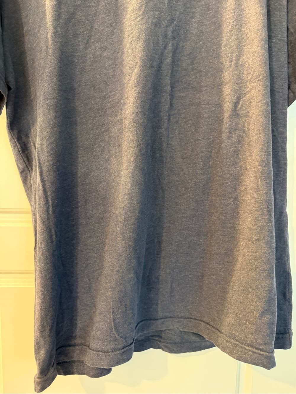 Joe's Jeans Navy Blue V-Neck Tee - Thumbnail 5