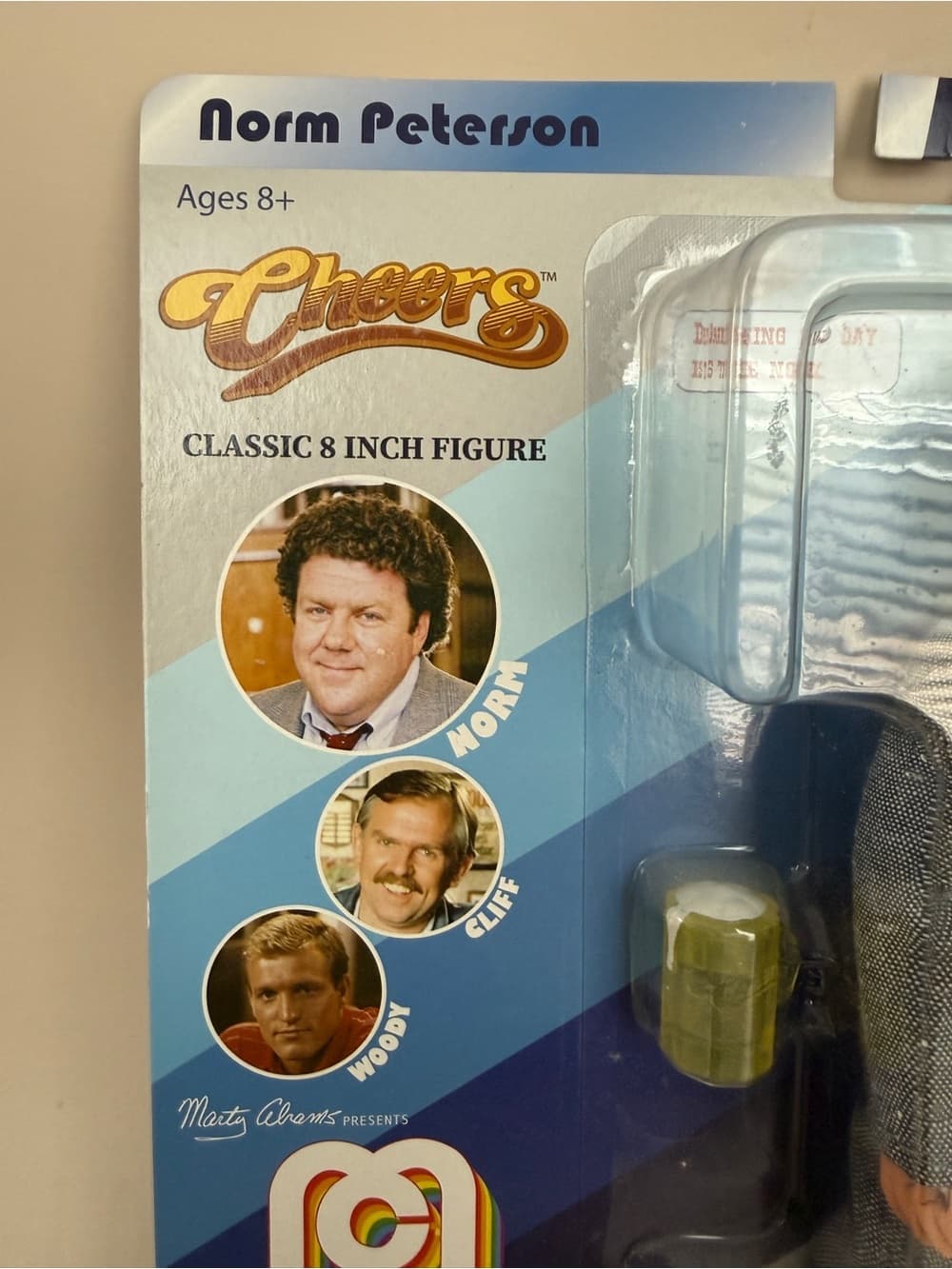 Cheers Norm Peterson 8" Action Figure - Gray Suit - Thumbnail 3