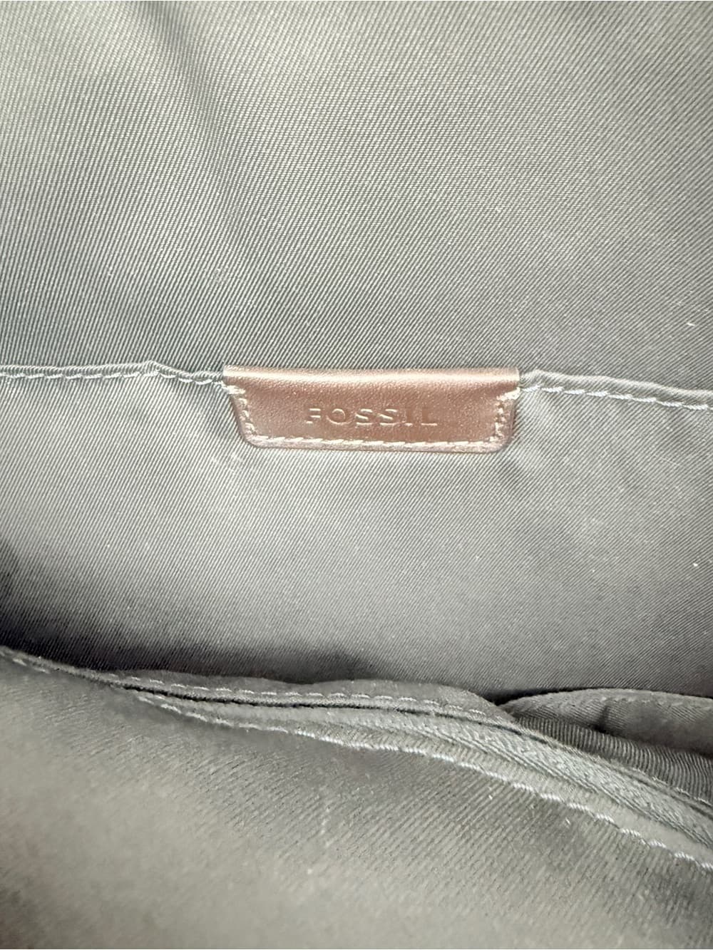Fossil Men's Canvas Messenger Bag - Casual Work Shoulder Bag - Thumbnail 7