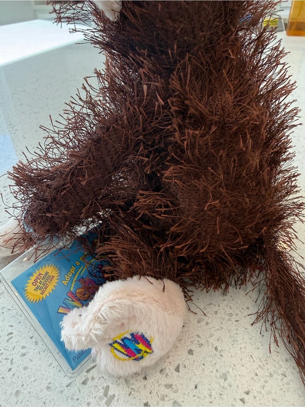 Webkinz Plush Monkey Toy - Brown - Thumbnail 6