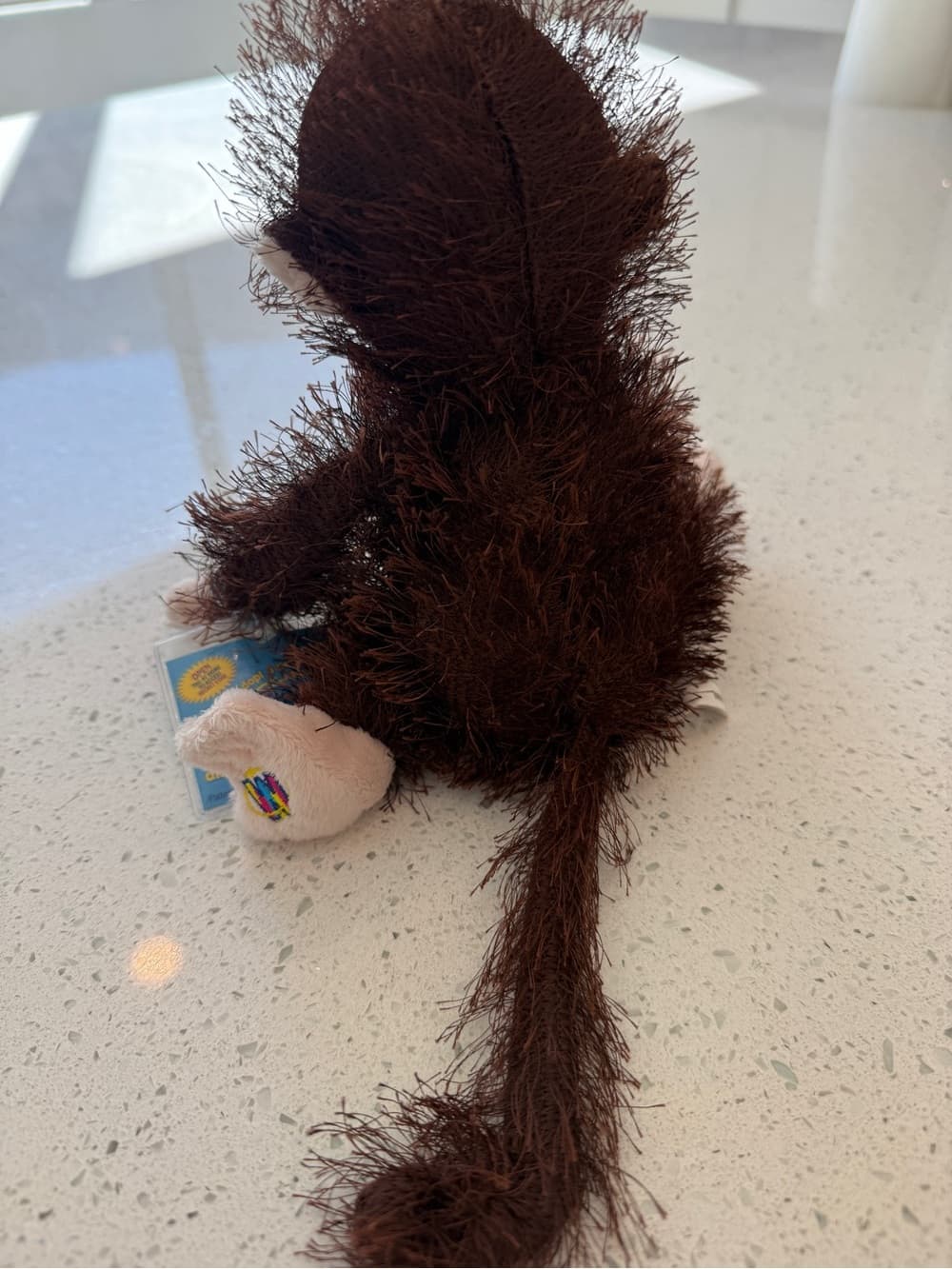 Webkinz Plush Monkey Toy - Brown - Thumbnail 5