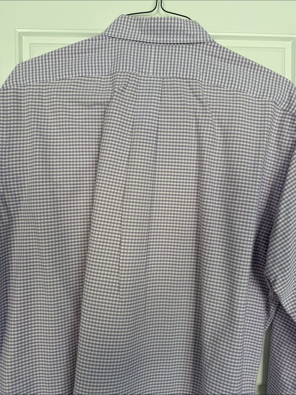 Ralph Lauren Lavender Gingham Button-Down Dress Shirt - Thumbnail 8
