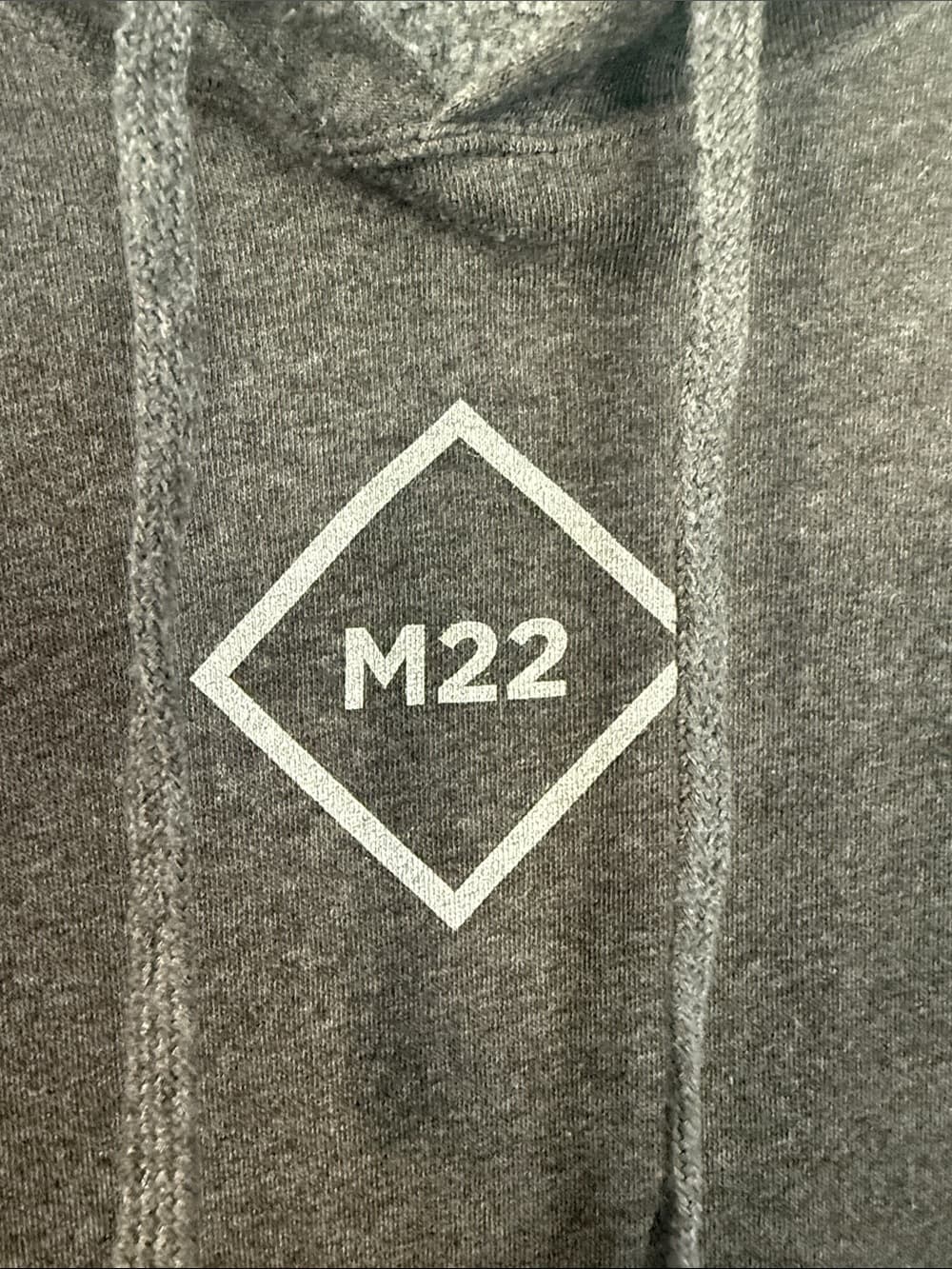 M22 Hoodie Sweatshirt - Charcoal Gray XL - Thumbnail 2