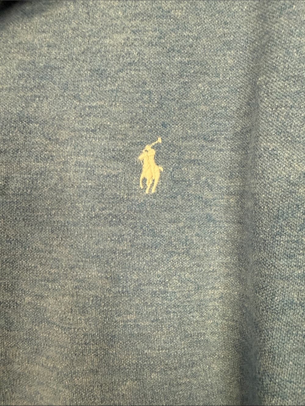 Polo by Ralph Lauren Heather Blue Classic Polo with Embroidered Pony XL - Thumbnail 5