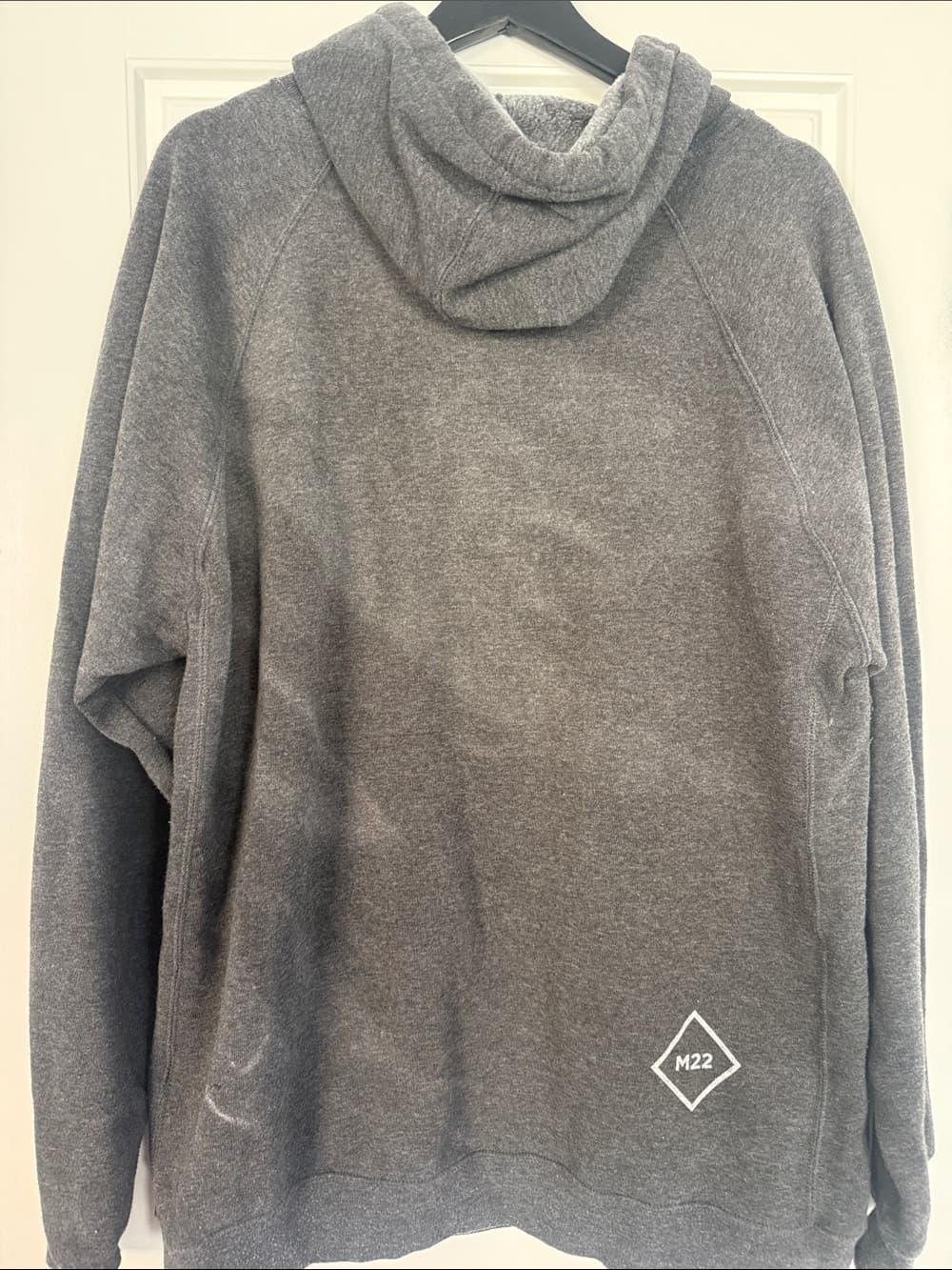 M22 Hoodie Sweatshirt - Charcoal Gray XL - Thumbnail 8