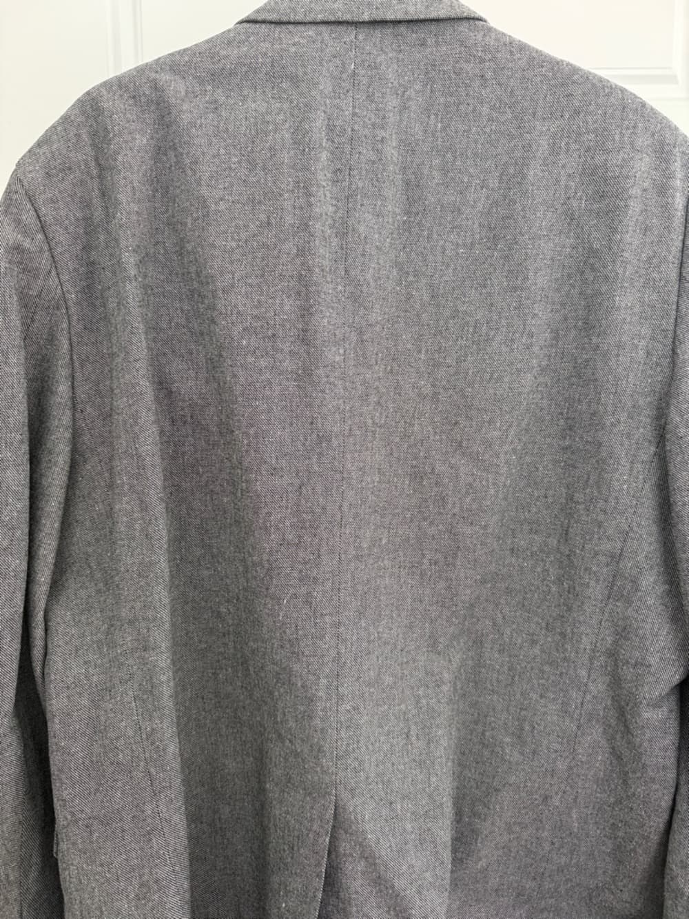 Banana Republic Gray Men's Wool-Blend Blazer - Size 48 Regular - Thumbnail 7