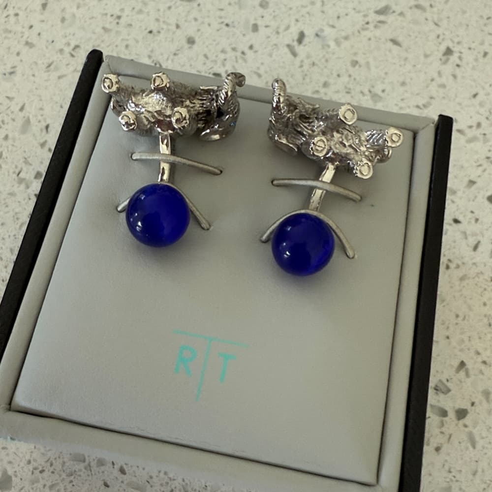 RT Collection Tateossian Elephant Cufflinks - Thumbnail 5