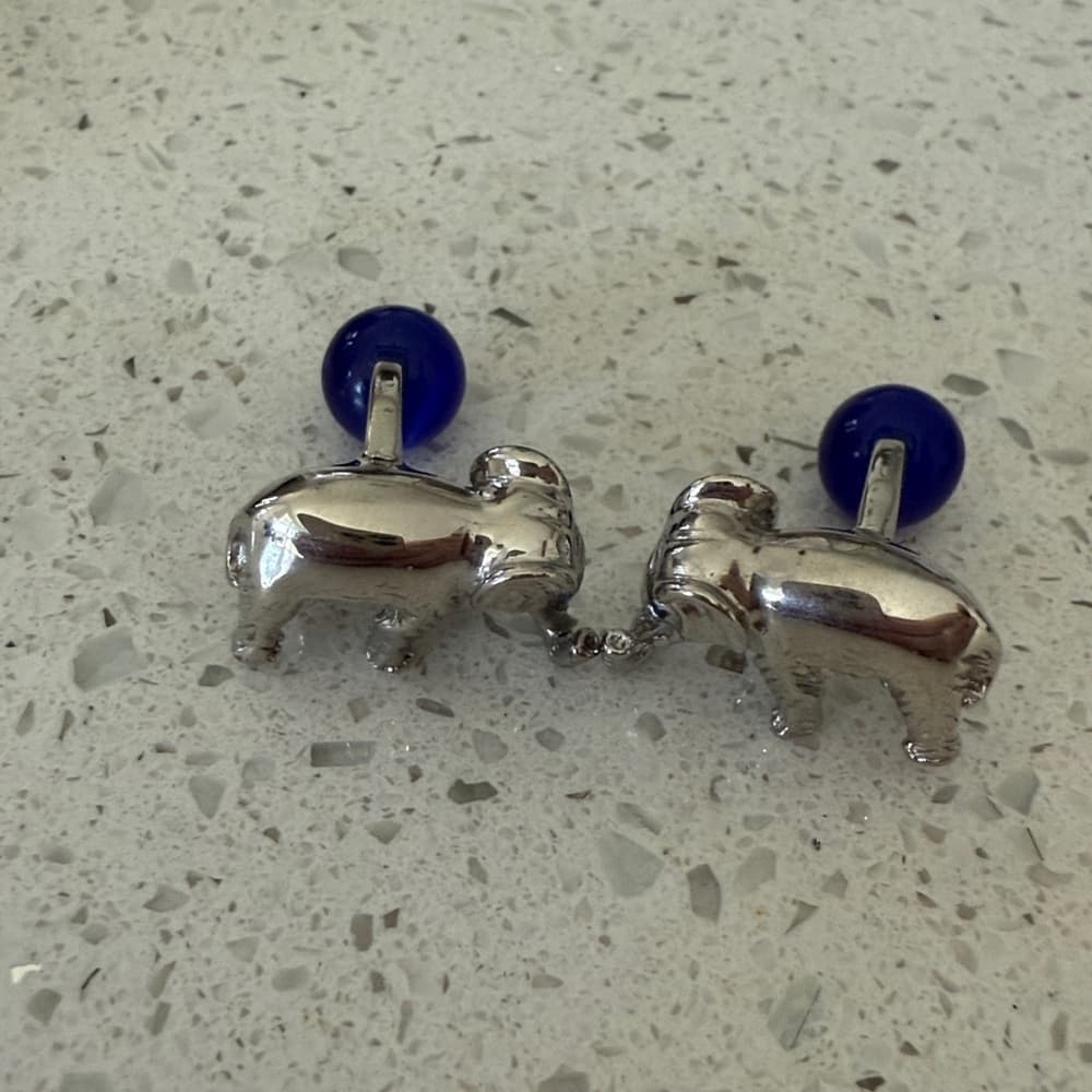RT Collection Tateossian Elephant Cufflinks - Thumbnail 2