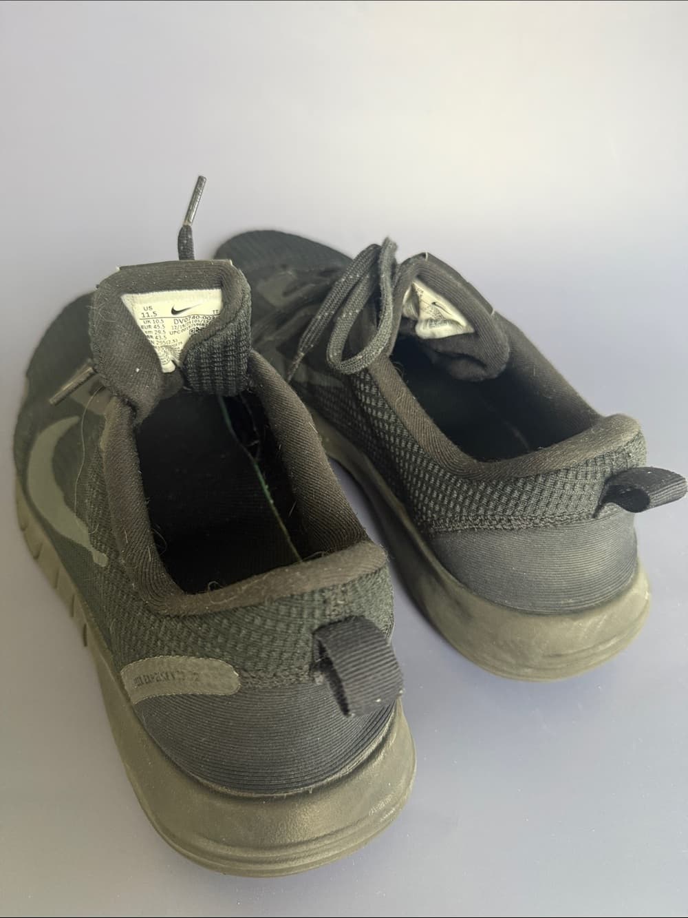 Nike Black Flex Experience Run 12 Sneakers - Thumbnail 3