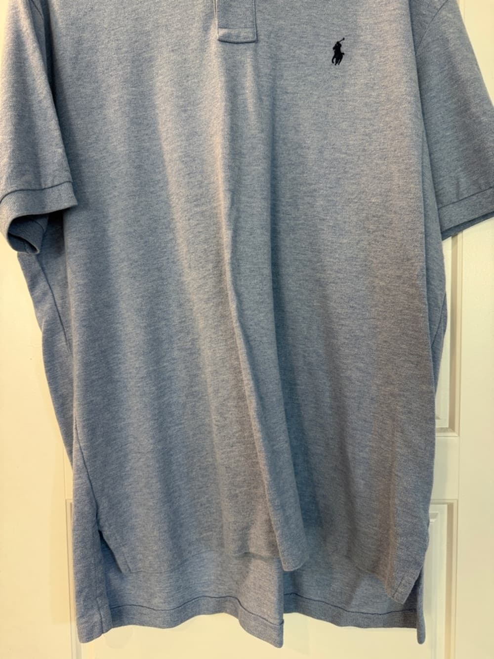 Polo by Ralph Lauren Men’s Light Blue Classic Cotton Polo XL - Thumbnail 4
