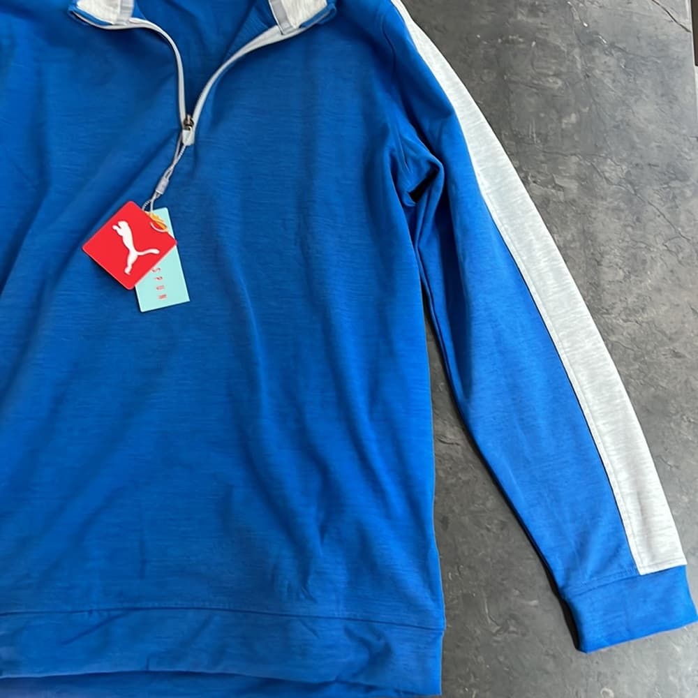 Puma Cloudspun Top Zip Jersey - Thumbnail 3
