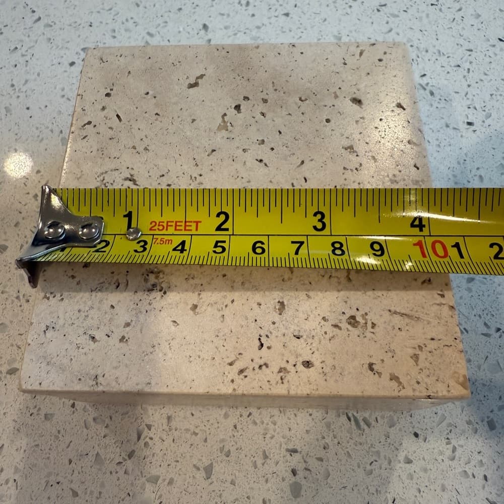 Solid Marble Trinket Box with Lid - Thumbnail 7