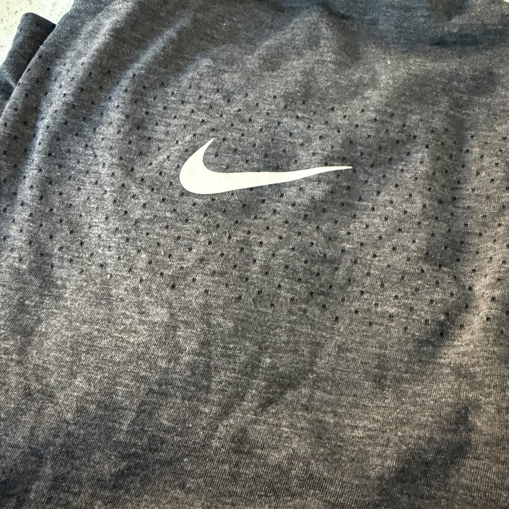 Nike Dri-FIT Charcoal Running Shirt - Thumbnail 5