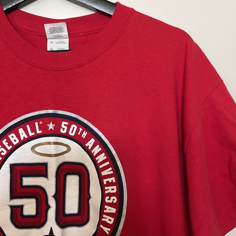 Angels Baseball 50th Anniversary T-shirt - Thumbnail 2