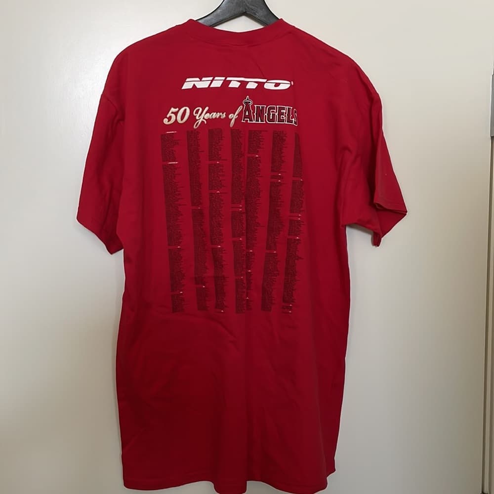 Angels Baseball 50th Anniversary T-shirt - Thumbnail 3