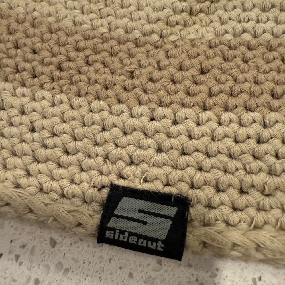 Tan and Brown Knit Beanie by Sideout - Thumbnail 2