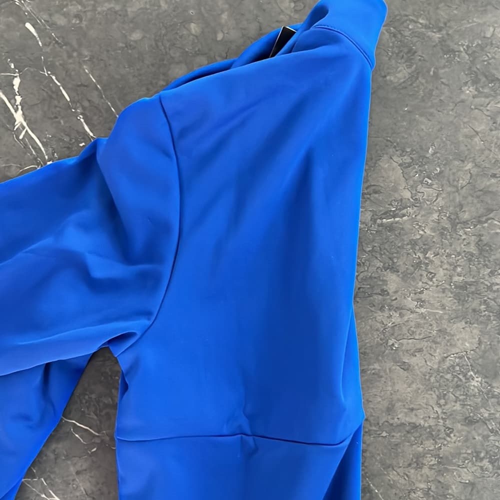 Adidas Half Zip Jersey in Navy - Thumbnail 6