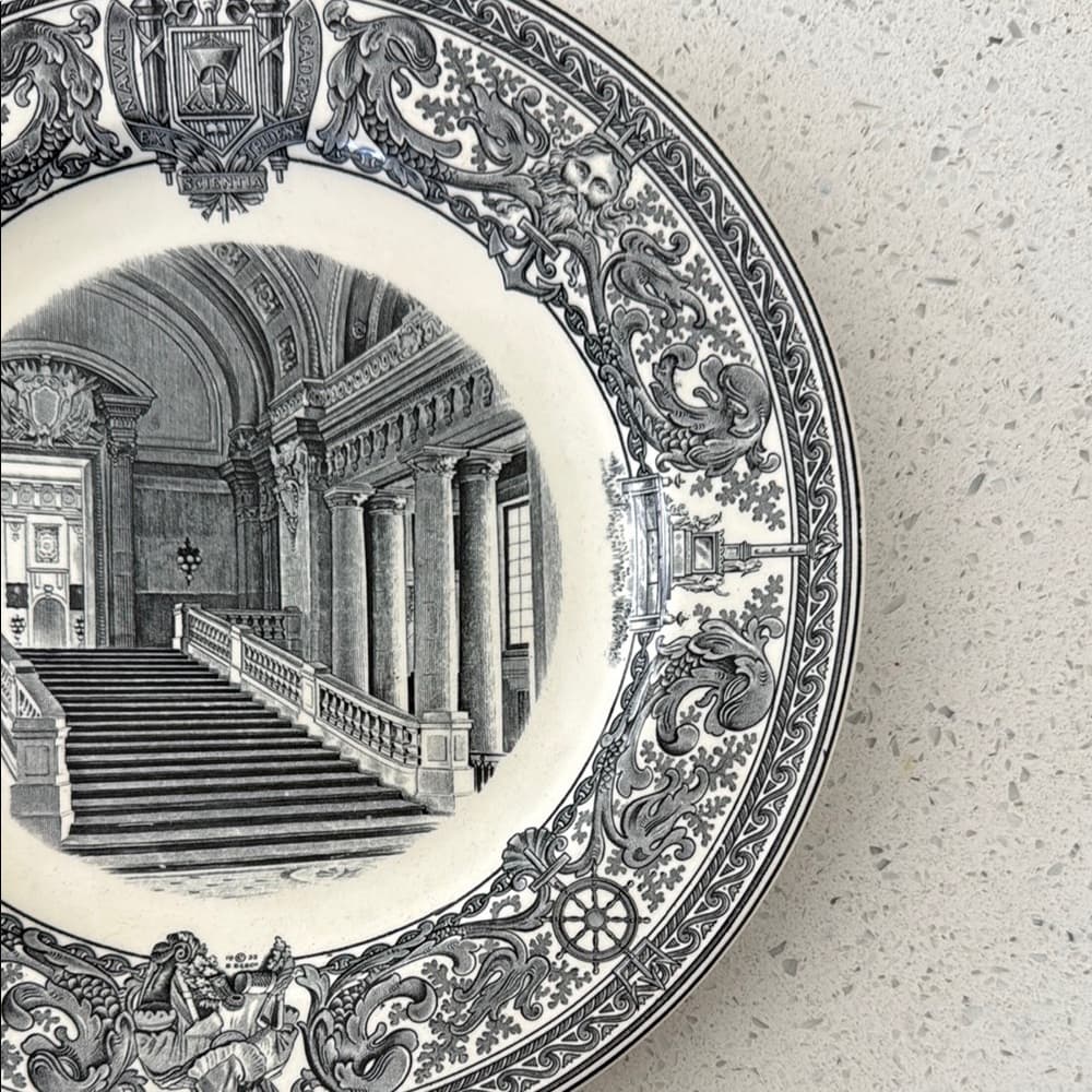 Rotunda of Bancroft Hall Dinner Plate - Thumbnail 3