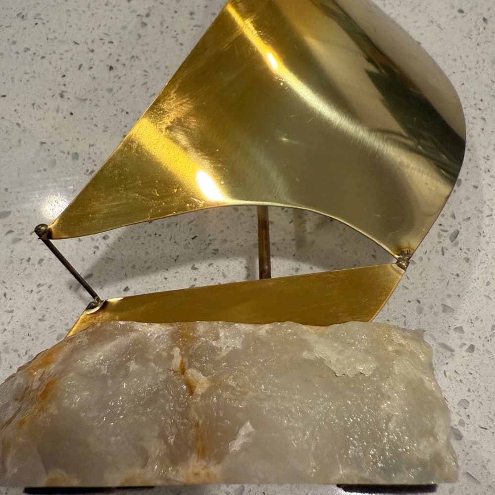 Vintage Demott Sailboat Sculpture - Thumbnail 8