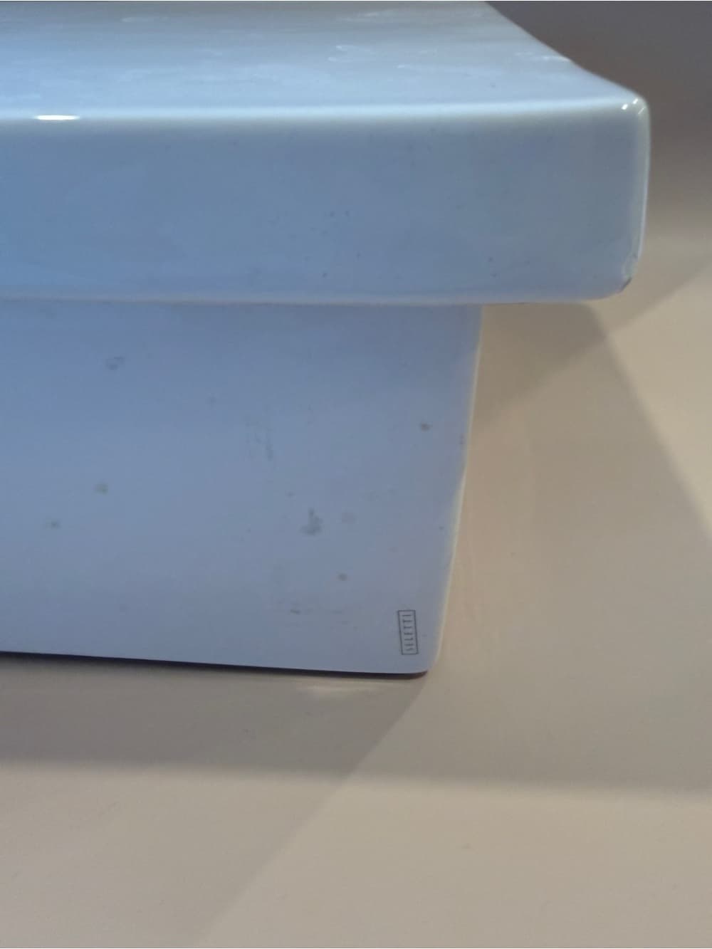 Seletti White Ceramic Storage Box with Lid - Thumbnail 2