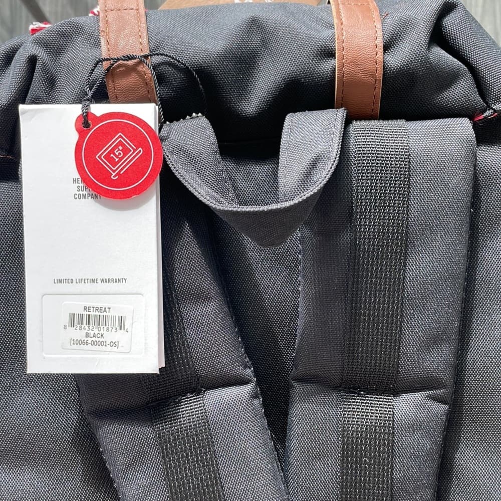 Herschel Retreat Backpack in Black - Thumbnail 5