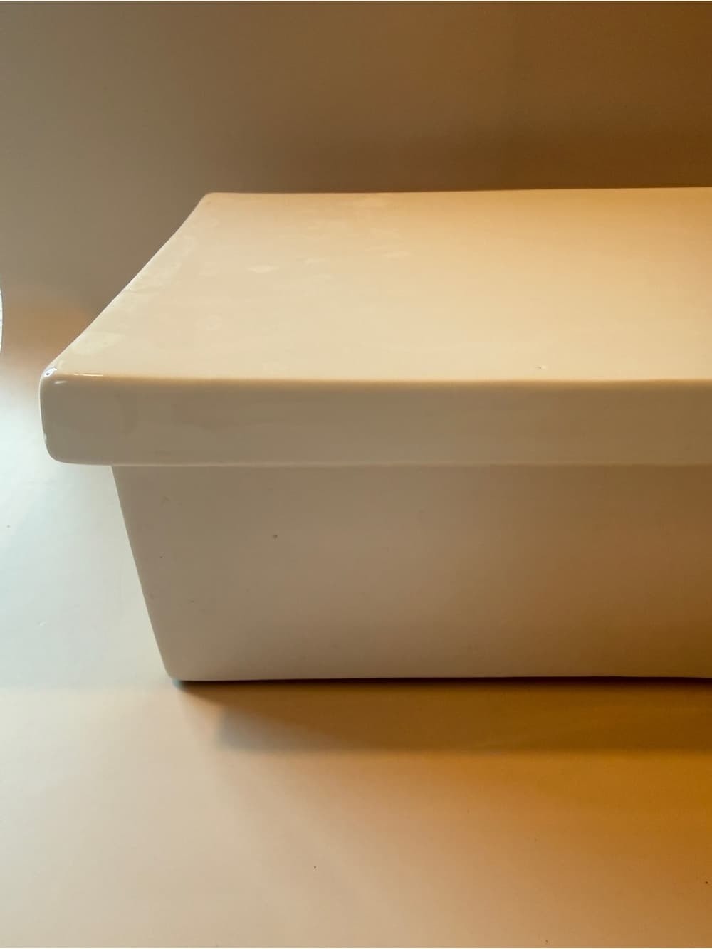 Seletti White Ceramic Storage Box with Lid - Thumbnail 5
