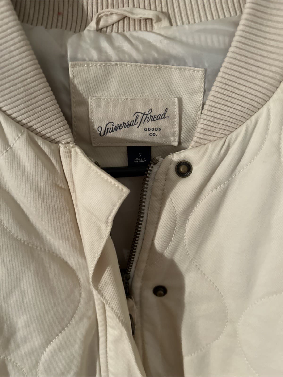 Women’s Small Universal Beige Jacket NWOT - Thumbnail 2