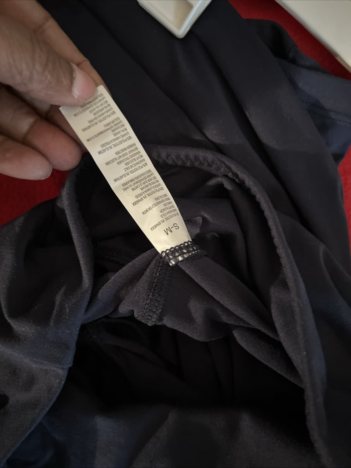 Women’s S/M Navy Blue Leggings Pockets On The Side - Thumbnail 4